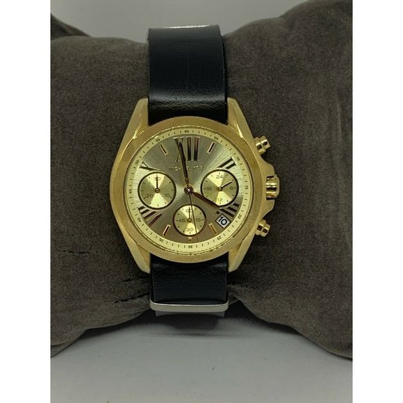 Michael Kors MK5798 Women Black Leather Analog Cha main image 6